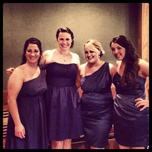The bridesmaids...these girls made the weekend so much fun!