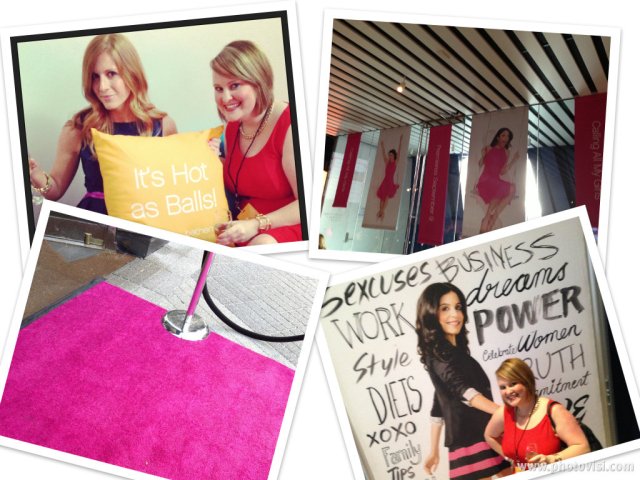 A pink carpet? Of course!