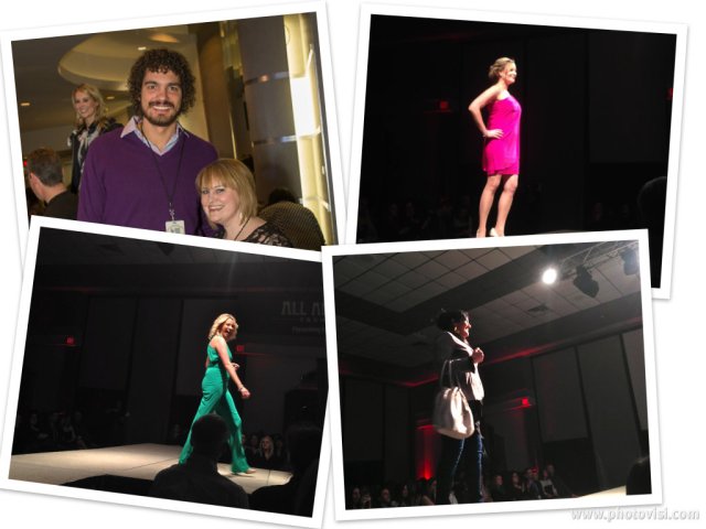 Oh you know, just hanging with Andy V. on a Wed. night and check out my model friends (Kat Boyd, Carrie and Anna!)