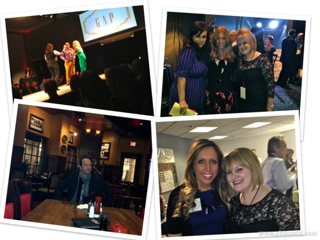 So that happened...my lovely friends Jess and Kimberly, Kevin on his throne and my awesome friend Ang!