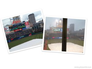 And then the storm rolled in.