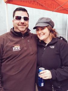 Hanging with the guys from 92.3 The Fan. NBD.