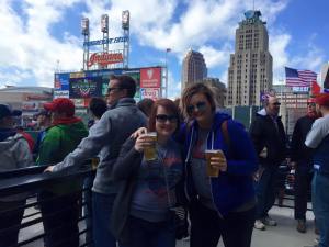 The view from the upper deck of The Corner